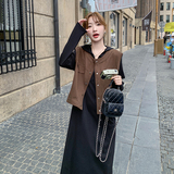 【现货】马甲+卫衣连衣裙两件套装B228-A564-P145控208，女装套装/套裙，浙宝228