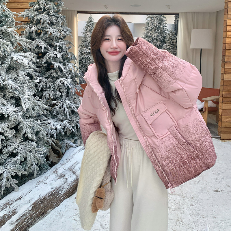 【新品现货】晕染渐变色50绒羽绒服B228-A665-P260控388，女装羽绒服，浙宝228