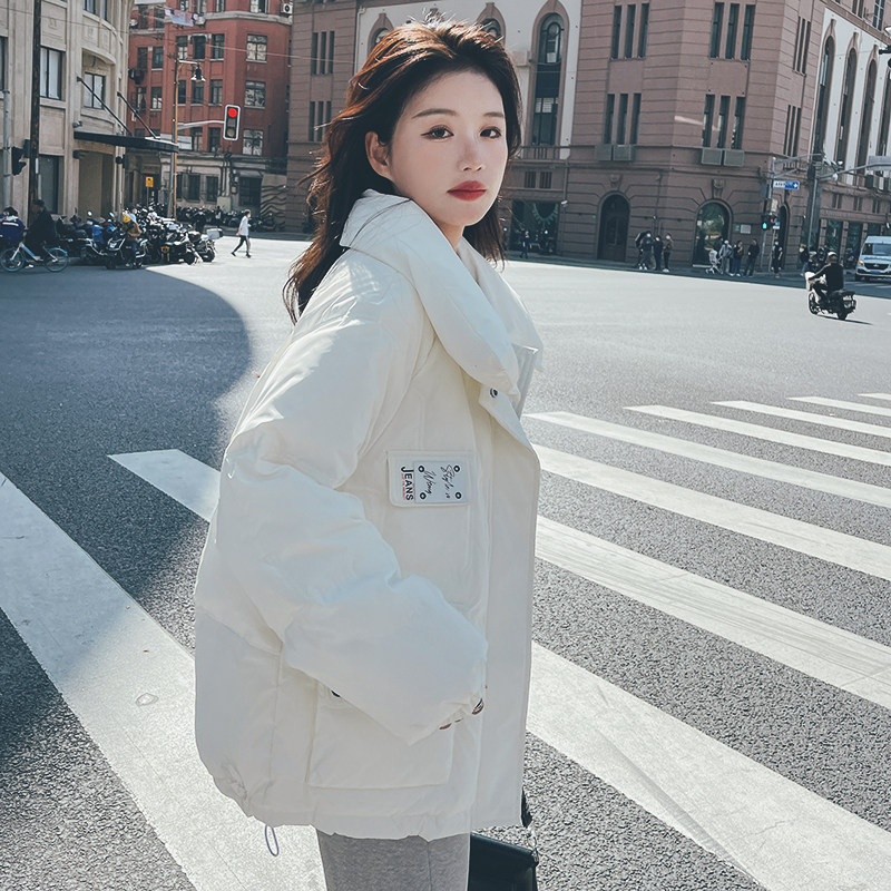 现货50绒免洗面料短款羽绒服228-A115-P220控298,女装羽绒服,浙宝228