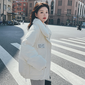 现货 50绒 免洗面料短款羽绒服 228-A115-P220控298图片