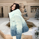 【新品现货】晕染渐变色50绒羽绒服B228-A665-P260控388，女装羽绒服，浙宝228