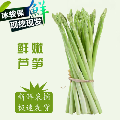 中笋新鲜青芦笋细芦笋山东曹县芦笋农家自种龙须菜三斤现采现发