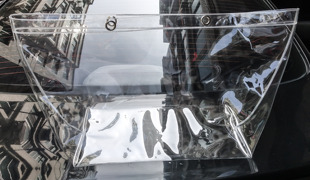 pvc透明包法gala保护套帆棉布托特包保护袋定制网红软胶无手带