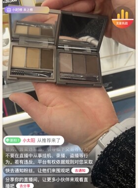 【韩国人直邮】菲诗小铺TheFaceShop 鲜花丝柔双色眉粉