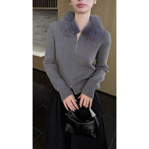 【老板娘容容】围脖皮草定制羊绒衫