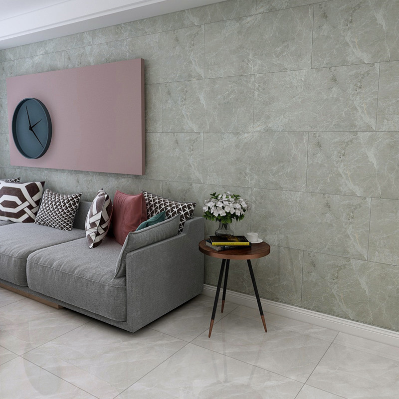 加厚pvc自粘大理石瓷砖墙贴墙纸客厅餐厅厨房背景墙贴纸塑料地板