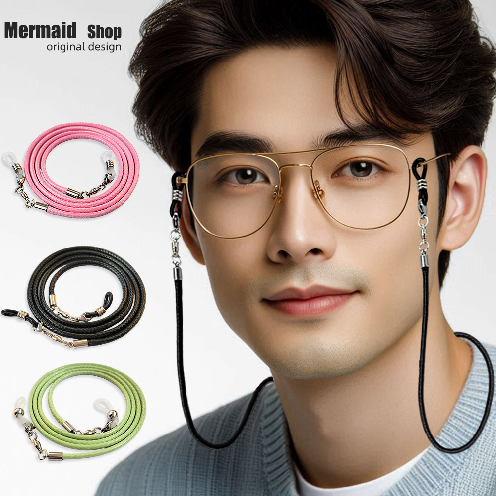 高端手工复古质感编织眼镜链