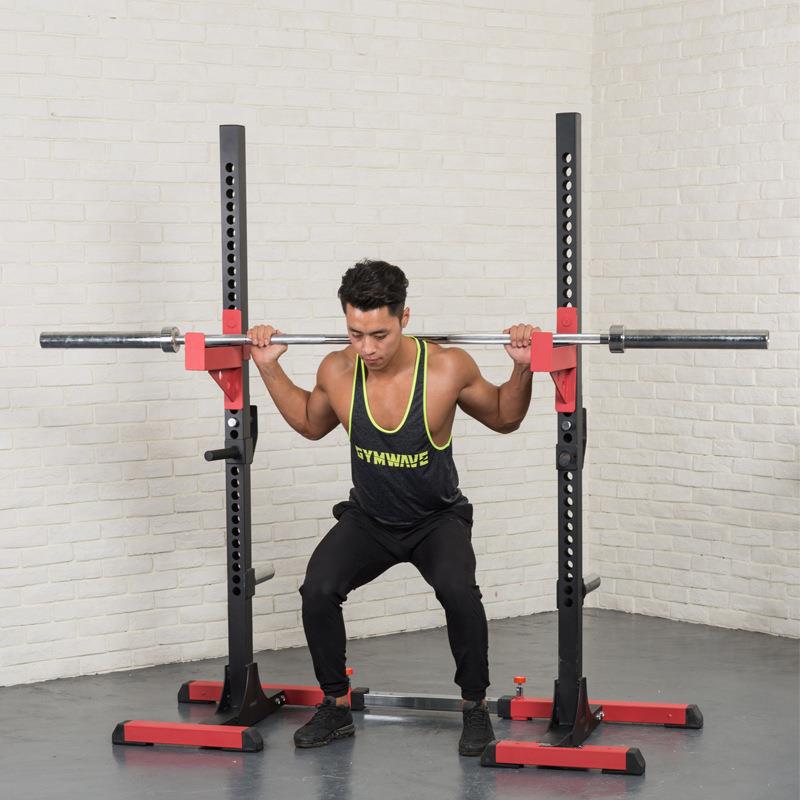 TTCZ可调节分体式深蹲架可收纳多功能卧推架深蹲架组合力量器械