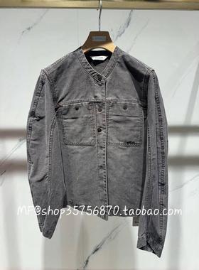 MF玛菲~2025春专柜正品 棉 做旧 合身牛仔上衣外套A1FZ14588 2680