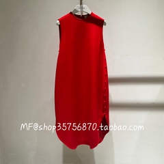 ZCY朱崇恽2025冬专柜正品 粘纤+绵羊毛 廓形连衣裙C1FZ42706 7280