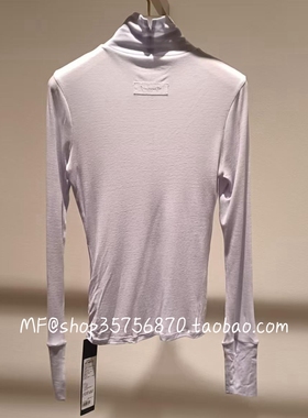 ZCY朱崇恽2025冬专柜正品 莱赛尔 修身 高领上衣C1FZ40561 1680