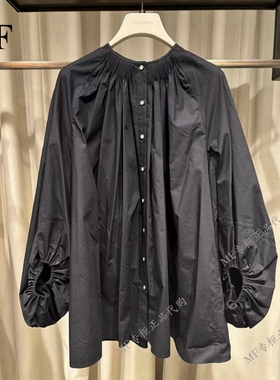 专柜正品 2024年秋款朱崇恽ZCY 棉 宽松 长袖 上衣C1EG31489 3480