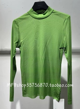 AUM奥姆~2025春专柜正品  打底 半透明 百分百锦纶上衣 M1FZ11441