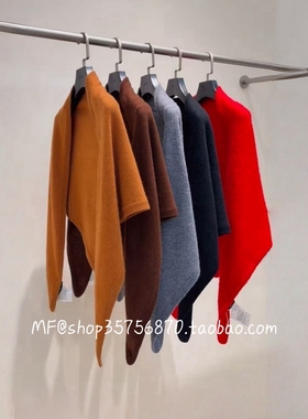 专柜正品 AUM奥姆2025冬 绵羊毛 针织围巾 披肩 5色M2FZ43203 680