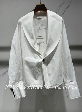 专柜正品 MF玛菲2025年秋 棉 宽松 落肩袖上衣外套A1FZ30818 4680