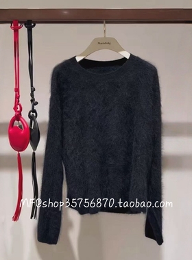 MF玛菲2025冬季专柜正品 羊绒  圆领 保暖针织衫A1FZ4908M 4980