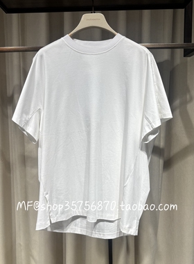 ZCY朱崇恽~2025春专柜正品 圆领 棉 宽松T 短袖 女上衣C1FZ15277