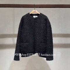 ZCY朱崇恽2025冬正品小香风 前短后长 合身短外套C1FZ43078 4980