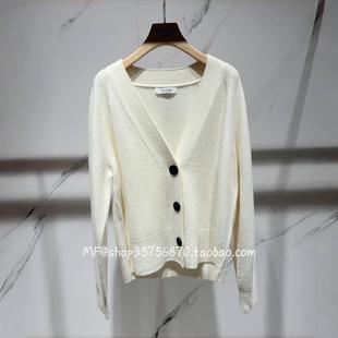 2025春专柜正品 纯色A1FZ1843M 羊毛 针织开衫 3480 V领长袖 MF玛菲