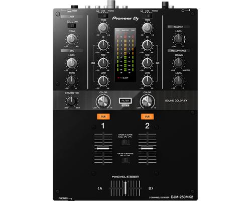 DJM-250MK2混音器 2通道入门打碟台 搭配黑胶机CDJ家用直播