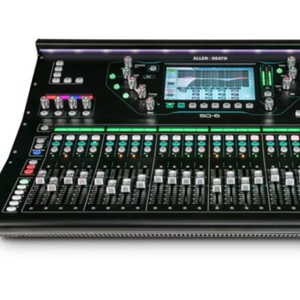 艾伦赫赛SQ6数字调音台 现场扩声会议Livehouse专业音频