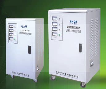 广伐380V三相稳压器9000W/SVC/TNS-9KVA/9KW高精度全自动稳压电源