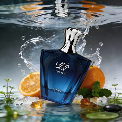 Afnan Turathi Blue阿芙南图拉蒂蓝 水生芳香调男女士EDP中东香水