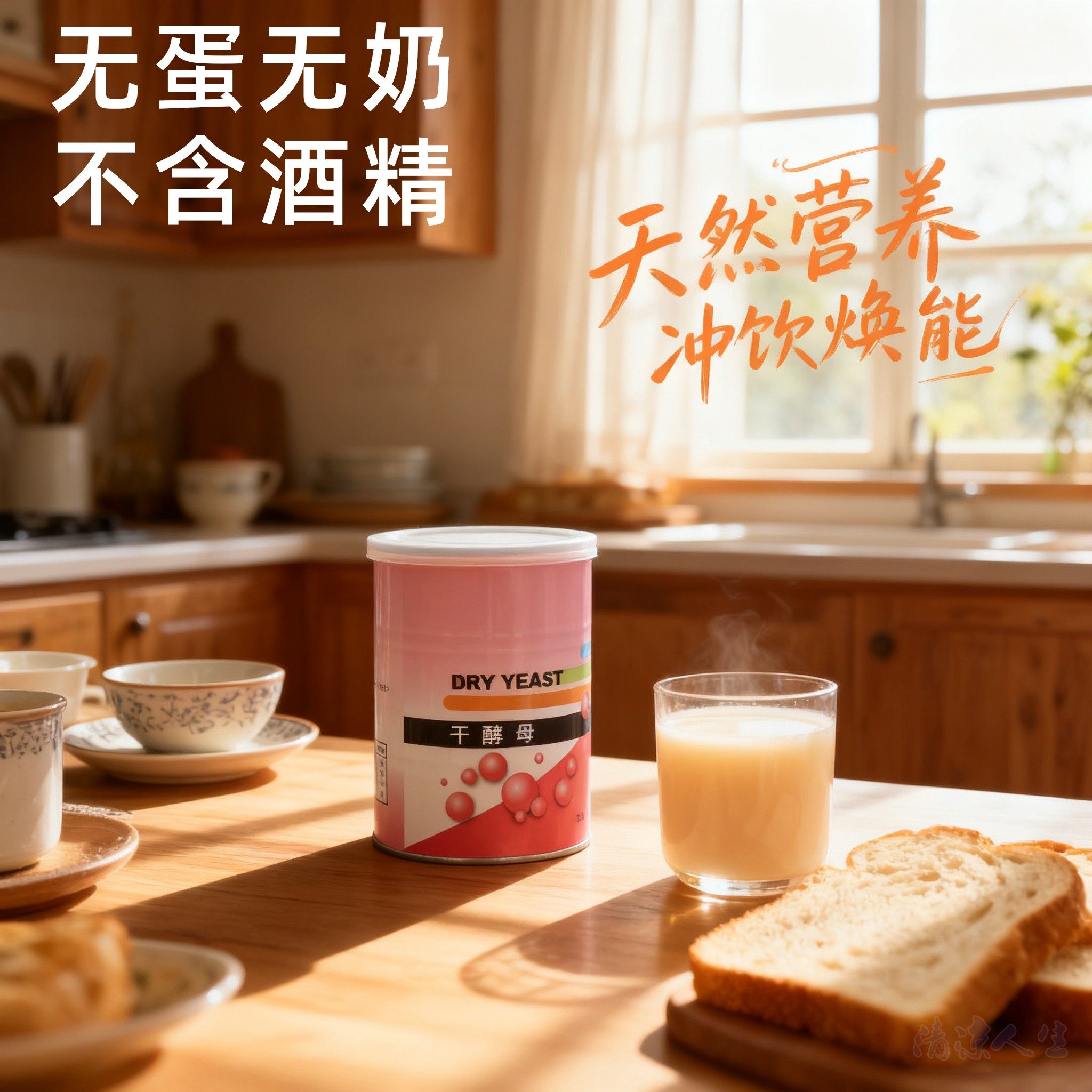 纯素天然营养即食酵母粉素食补充高蛋白质维生素生酮健身食品营养