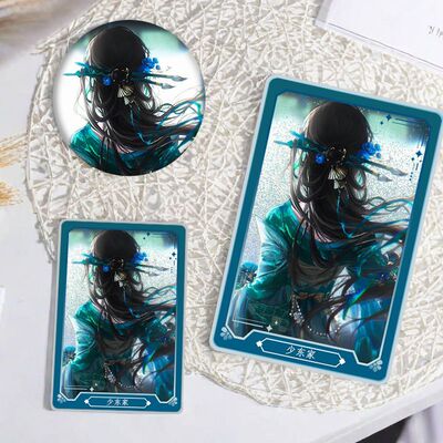 燕云十六声青玉案少东家周边流沙吧唧徽章麻将摆件亚克力生日礼物