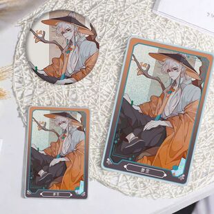 光遇箬笠流沙麻将吧唧亚克力砖立牌生日礼物收藏徽章桌面摆件定制