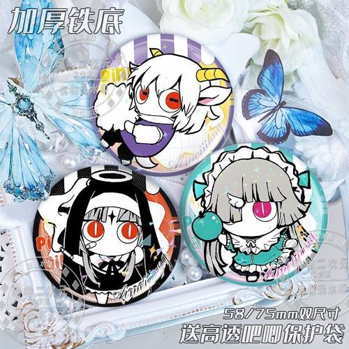 匹诺曹p暧昧酱q版无呼吸义务像神一样呐转生苹果同人周边吧唧徽章