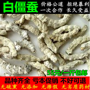 白僵蚕正品白疆虫 天虫炒僵蚕七子白面膜粉500克包邮可磨白僵蚕粉