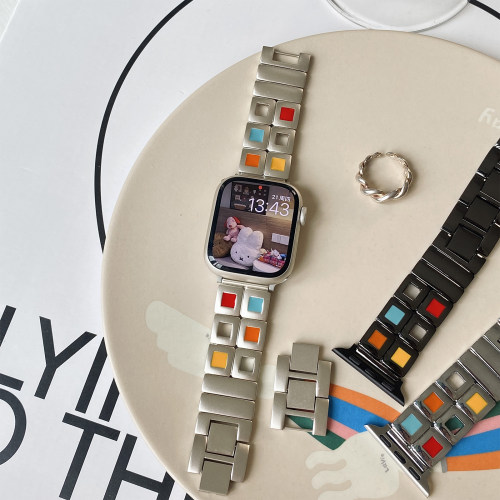 多巴胺金属iwatch表带