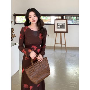 【02/24 早春上新】SYT自制显瘦气质Realisation同款大花朵连衣裙