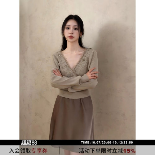 SYT自制缎面a字半身裙