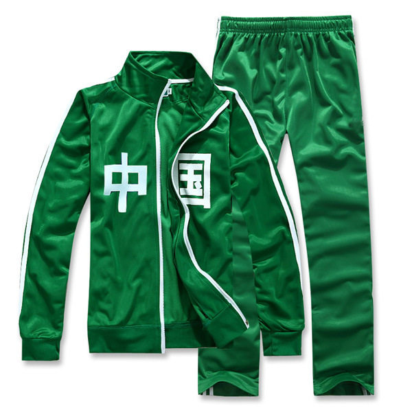 怀旧复古梅花牌中国运动服男青春卫衣三道杠女外套班服工服情侣装