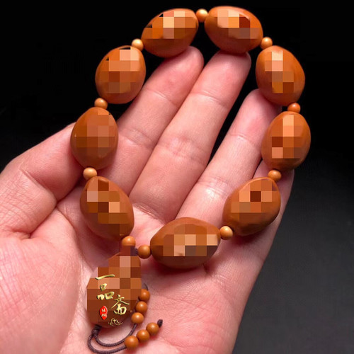 生命橄榄核手串造型真实不重复