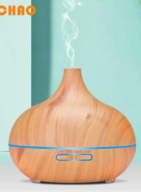 直供跨境木纹加湿器香薰机精油扩散器自动喷香酒店扩香机diffuser