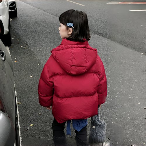 羽绒服白鸭绒保暖加厚男女童新款