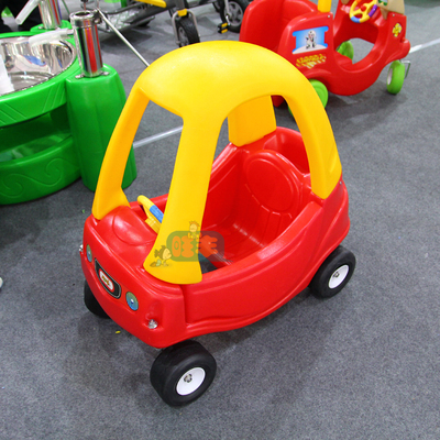 豪华警车幼儿脚力车四轮小房