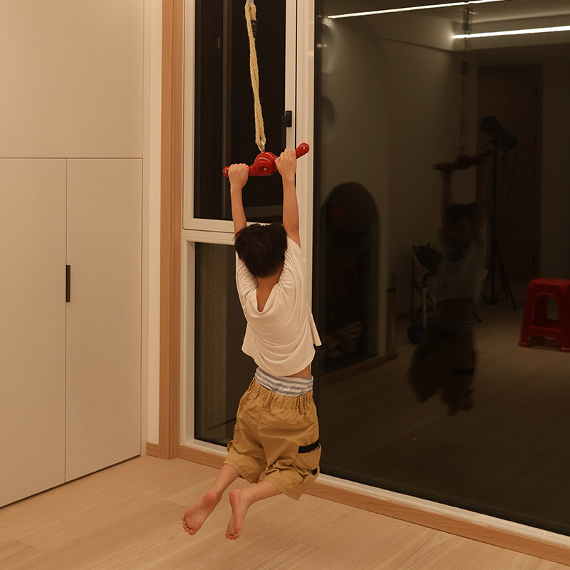 儿童旋风秋千360度旋转室内感统训练器材体能悬挂平衡运动吊缆玩