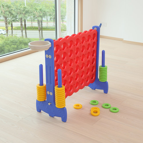 益智幼儿园游戏四子棋立体连环棋