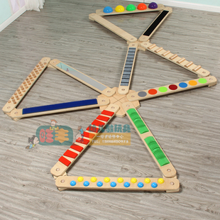 触点平衡建构组早教儿童感统训练组合器材触觉桥记忆力平衡木步道