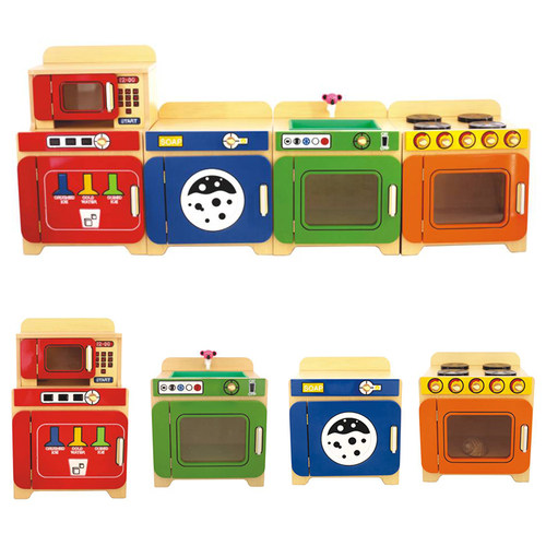 仿真过家家玩具灶台微波炉洗衣机