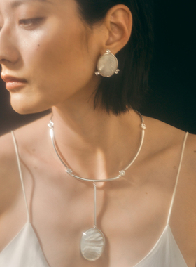 UNIOLOGE优霓18K金锆石锁骨链