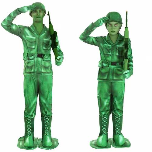 万圣节儿童节舞台表演演出玩具总动员玩具士兵大战玩具兵军人服装