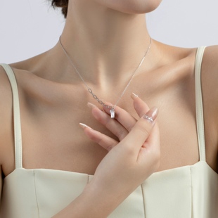 轻奢love块状物项链 2022年新款 Lucky