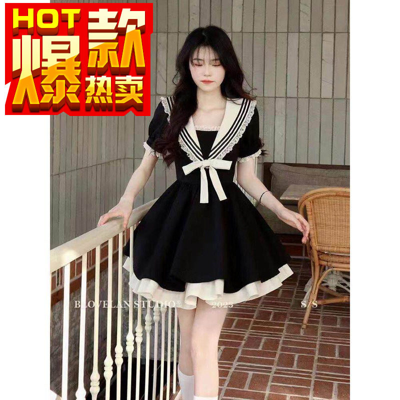 女仆装服女仆cosplay可爱女佣复古女仆裙优雅lolita洛丽塔连衣裙