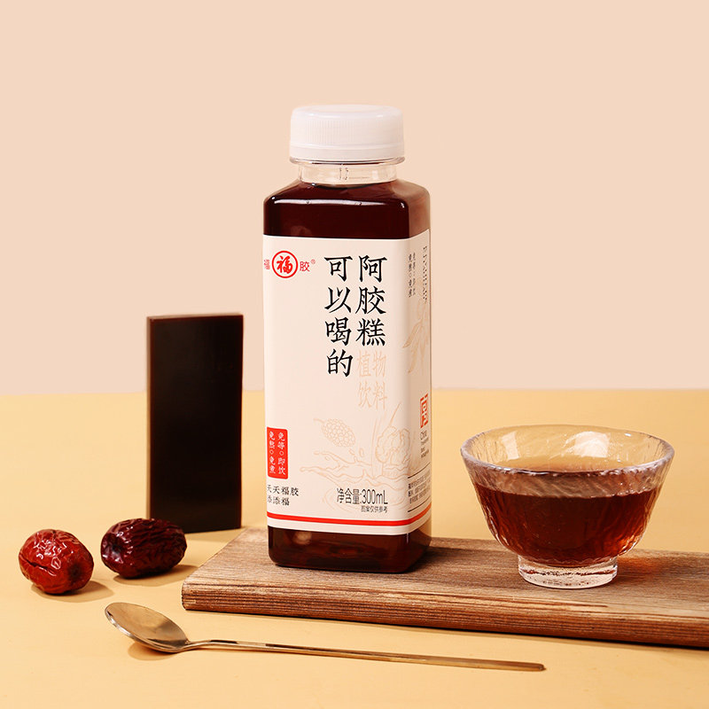福牌阿胶福胶可以喝的阿胶糕阿胶饮300ml*1瓶