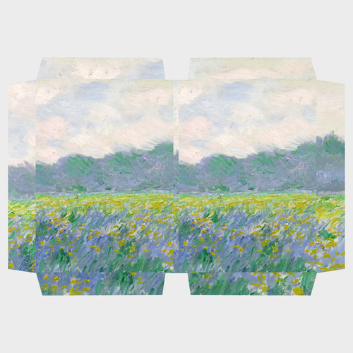 包书皮莫奈之春日篇可选单张艺术名画书衣不伤原书鸢尾花郁金香